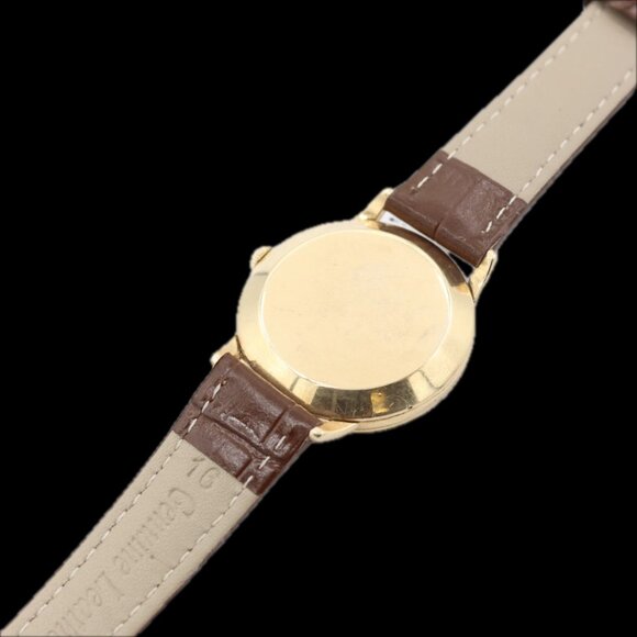 Vintage 32mm Omega F6212 Men's Bumper Automatic Wristwatch 28.10 RA 14k GF - Picture 5 of 5